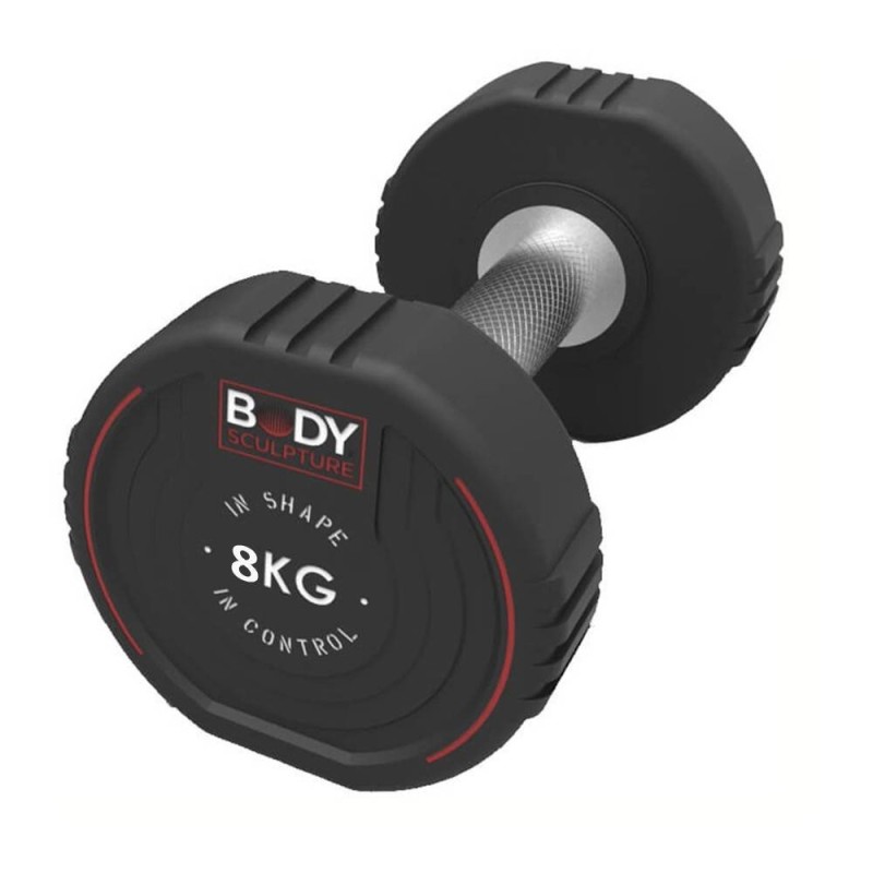 Body Sculpture Gym Dumbels Tpu 8Kg